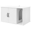 vidaXL Kaķu māja Balts 85 x 55 x 50,5 cm Inženierijas koks