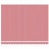 vidaXL Izvelkams jumtiņ&scaron; Sarkana un balta 400 &times; 300 cm