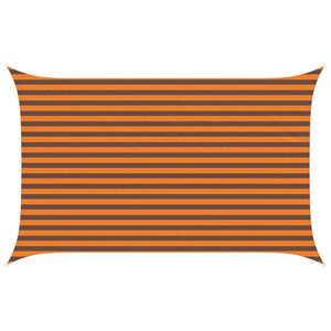 vidaXL Saules ēnas buras Oranžs un brūns 4 x 2,5 m