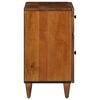 vidaXL Nakts skapītis Brūna 50 x 33 x 60 cm Cieta mango koksne