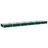 vidaXL Paaugstināta dārza gulta Zaļa 480 x 80 x 24 cm