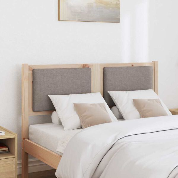 vidaXL Galvgalis Cits Brūna 120 cm Priedes masīvkoks