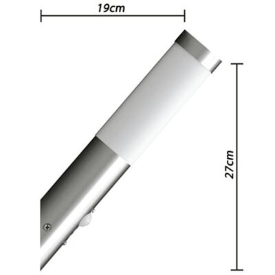2 Sienas Lampas ar Kustības Sensoru 6 x 36 cm