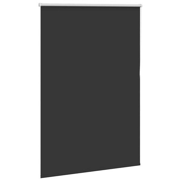 vidaXL rullo žalūzija melna 105x175 cm auduma platums 100,7 cm