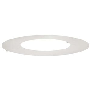 vidaXL piemērots plakana koka gredzenam Sudraba &Oslash;40/70 cm