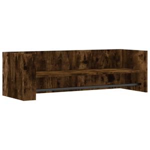 vidaXL sienas plaukts, ozolkoks, 100x35x30,5 cm, inženierijas koks
