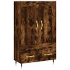 vidaXL augstais skapītis, ozolkoka, 69,5x31x115 cm, inženierijas koks