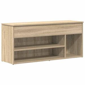 vidaXL apavu skapītis, ozola krāsa, 102x30,5x45 cm, inženierijas koks