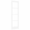 vidaXL Iek&scaron;telpu durvis ORKDAL Balts grunts 61 x 198,5 cm