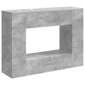 vidaXL Konsoles galds Betona Pelēks 101 x 29 x 74 cm Inženierijas koks