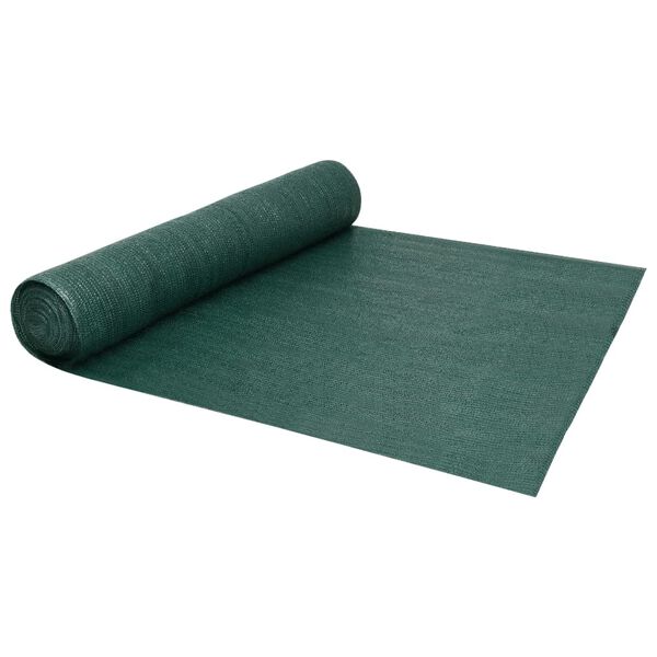 vidaXL norobežojo&scaron;ais tīkls, zaļ&scaron;, 2x25 m, HDPE, 150 g/m&sup2;