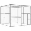 vidaXL kaķu būris, 3x3x2,5 m, cinkots tērauds