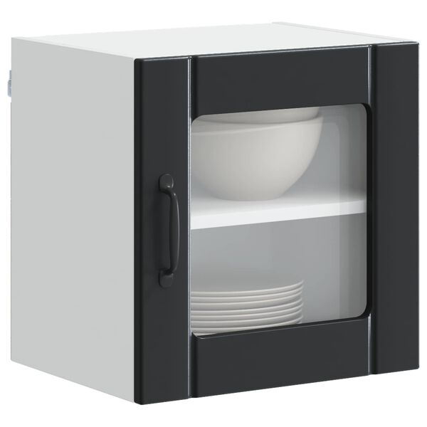 vidaXL Virtuves Skapis Melna 40 x 31 x 40 cm Inženierijas koks