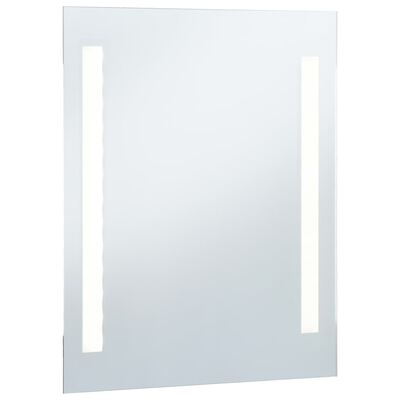 vidaXL vannasistabas sienas spogulis ar LED apgaismojumu, 60x80 cm