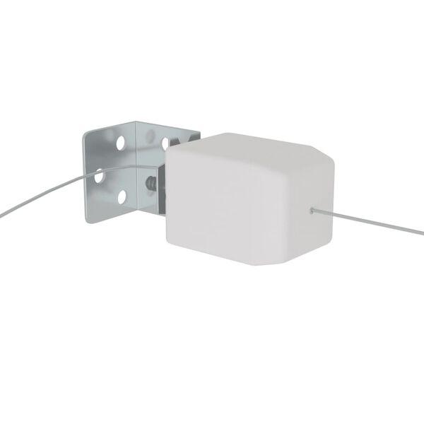 vidaXL vertikāla markīze, balta, 140x1200 cm, Oksfordas audums