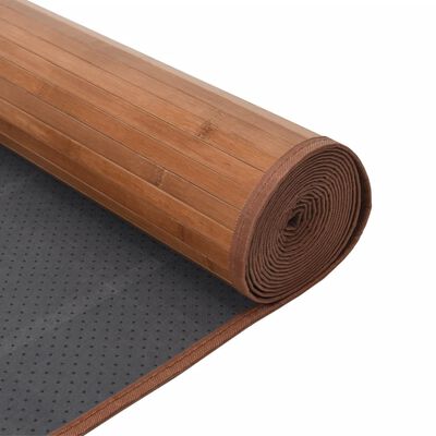 vidaXL paklājs, taisnstūra forma, dabīga krāsa, 60x1000 cm, bambuss