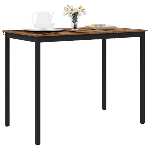 vidaXL Stāvo&scaron;s bāra galds Inženierijas koks