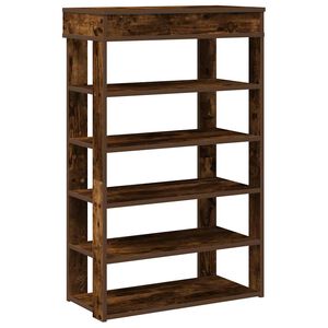 vidaXL apavu plaukts ozolkoka krāsa 60x30x98 cm inženierijas koks