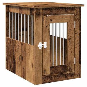 vidaXL Suņu kastes mēbeles Old Wood 45x62x59 cm Engineered Wood
