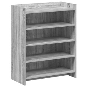 vidaXL Apavu skapis Pelēks Sonoma 73,5 x 36 x 92 cm Inženierijas koks