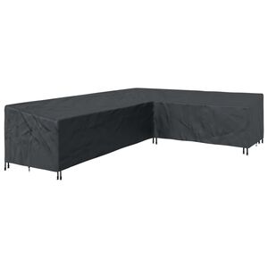 vidaXL Mēbeļu pārklājs 355 x 275 x 80 cm 210D Oksforda audums L-forma