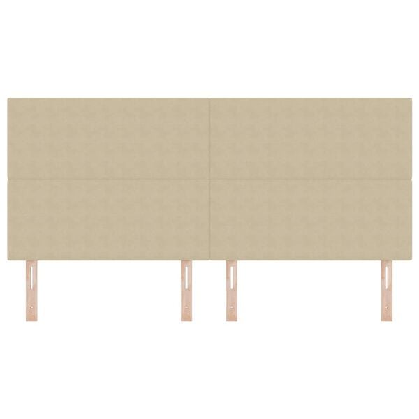 vidaXL Galvgalis ar galvas klāju Gai&scaron;i zaļa pelēka 200 cm Mākslīgā āda