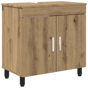 vidaXL Vannas istabas mēbele Artisan Ozols 60 x 35 x 60 cm