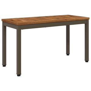 vidaXL Dārza sols 80,5 x 35 x 45 cm Cietā akācijas koks Taisnstūra