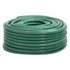 vidaXL dārza &scaron;ļūtene, zaļa, 1", 100 m, PVC