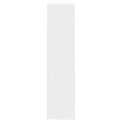 vidaXL apavu skapītis, balts, 60x21x87,5 cm, inženierijas koks