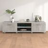 vidaXL TV skapītis, betona pelēks, 140x40x35 cm, inženierijas koks