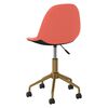 3086099 vidaXL Swivel Dining Chairs 4 pcs Pink Velvet(2x333500)