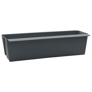 vidaXL Ziedu kastes Eiro paletēm 24 gab. Pelēka 36 x 13,5 x 9,5 cm