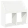 vidaXL Bērnu grāmatplaukts Balts 72,5 x 29,5 x 69 cm Inženierijas koks