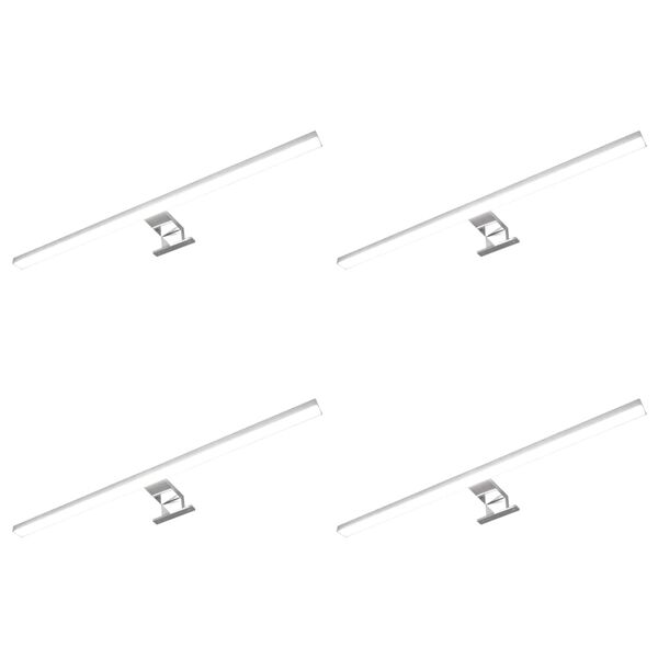 vidaXL spoguļa lampas, 4 gab., 8 W, vēsi balta gaisma