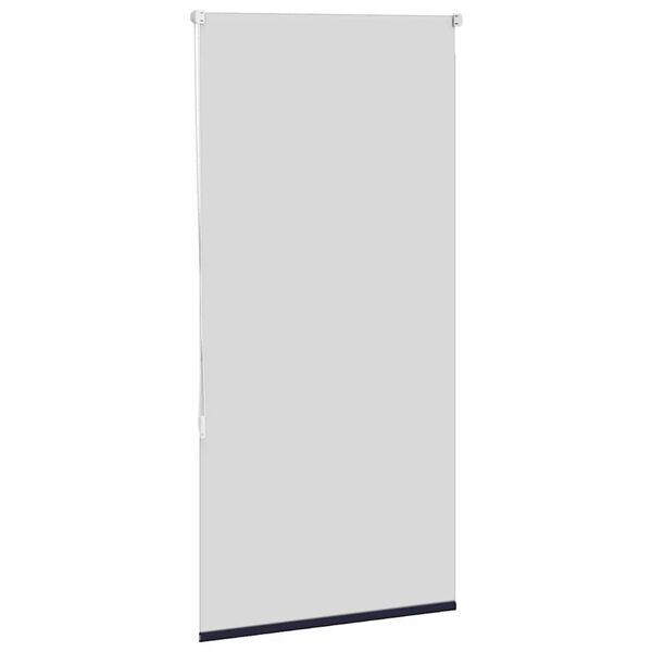 vidaXL Rullo žalūzija tum&scaron;i zils 80x175 cm auduma platums 75,7 cm