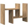 vidaXL Galda organizators Artisānā ozols 50 x 15,5 x 35,5 cm