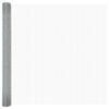 vidaXL Metinātās stieples žogs 5000 x 150 cm Sudraba