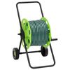 vidaXL &scaron;ļūtenes spoles ratiņi ar stiprinājumiem, 0,5", 30 m, PVC