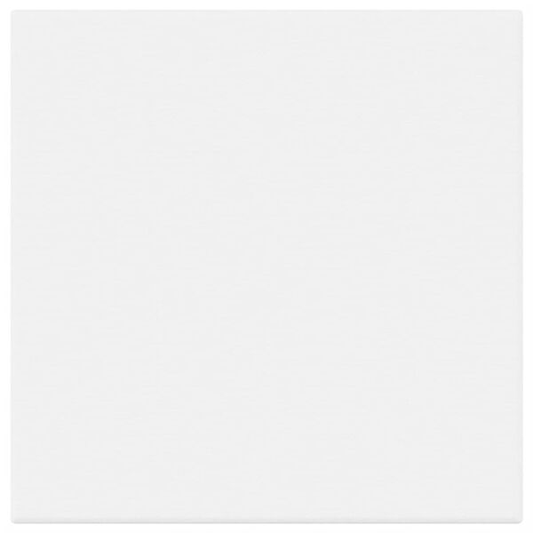 vidaXL audekls glezno&scaron;anai, 12 gab., balts audums un priedes masīvkoks