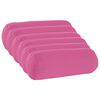vidaXL Spilvenu pārvalks 6 pcs HEERLEN Rozā &Oslash; 15 x 40 cm Poliesters