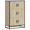 vidaXL Augstā dēlis Sonoma Ozols 68x35x106,5 cm Inženierijas koks
