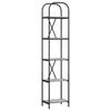 vidaXL Grāmatu plaukts 5 līmeņi 40 x 30 x 183 cm Inženierijas koks