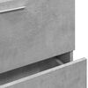 vidaXL izlietnes skapītis, betonpelēks, 59x37x59 cm, inženierijas koks
