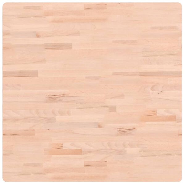 vidaXL galda virsma, 80x80x1,5 cm, dižskābarža koks, kvadrāta forma