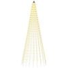 vidaXL Ziemassvētku eglītes lampiņas ar mietiņiem 500 LED
