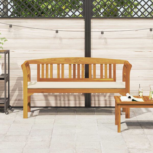 vidaXL Rožu sols Dabiska 157 x 46 x 82,5 cm Cietā akācijas koks