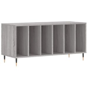vidaXL skapītis, 100x38x48 cm, inženierijas koks, pelēks