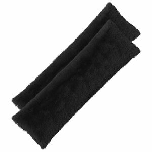 vidaXL Spilvens ar spilvenu HEERLEN Melns 40 x 145 cm PV flīss