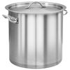 vidaXL zupas katls, 26 L, 32x32 cm, nerūsējo&scaron;s tērauds